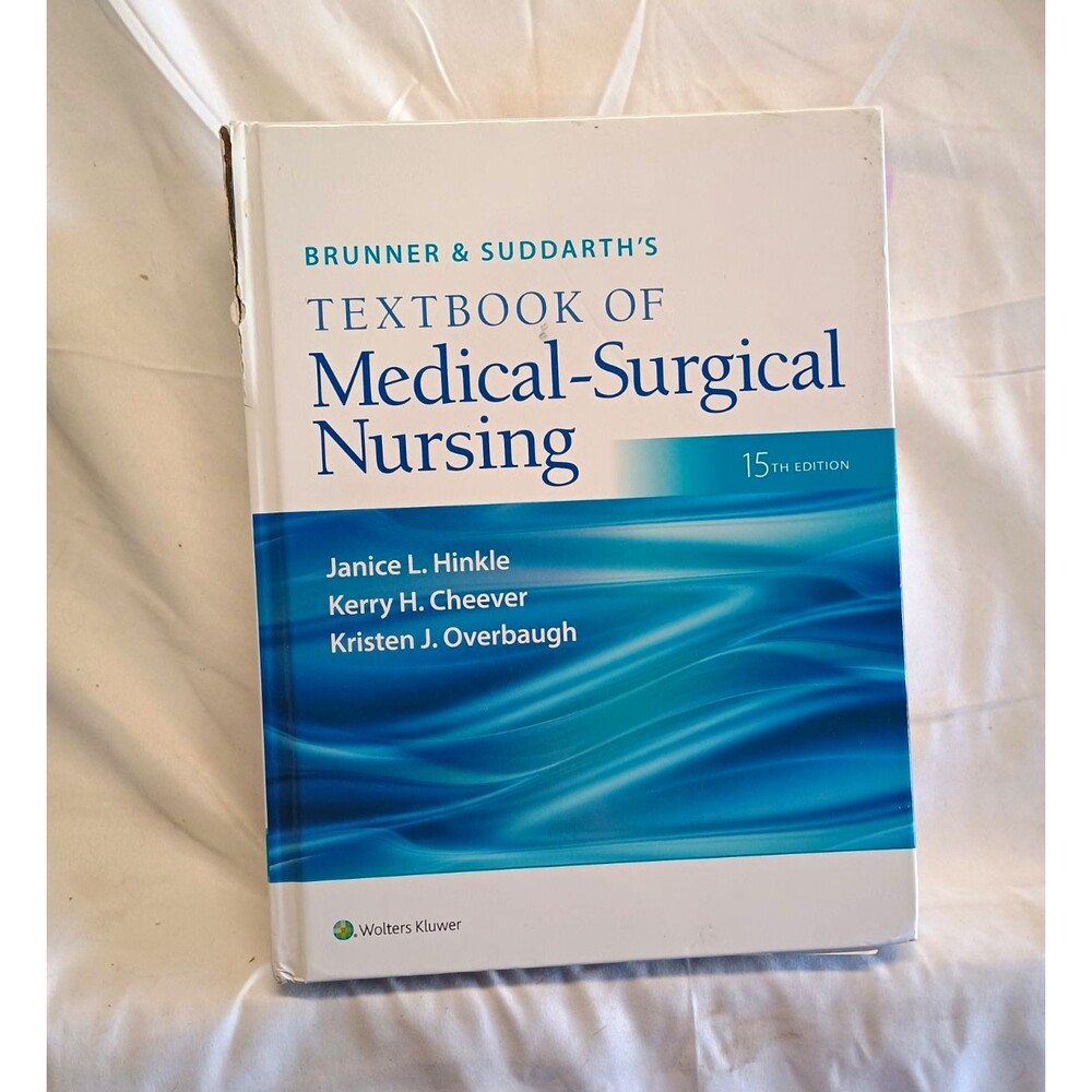 Brunner & Suddarth's Medical-Surgical Nursing 15th Ed Hinkle Hardcover 2021